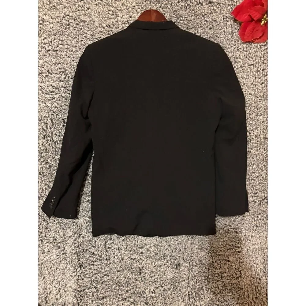 Unbranded Women's Classic Black Blazer Jacket Size 20 Formal Mid-Length